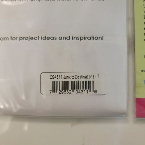 TRAVELER DESTINATIONS & TRAVEL CORNER DESIGNS Clear Cling Stamps Lot of 2 Pkgs - Picture 7 of 12